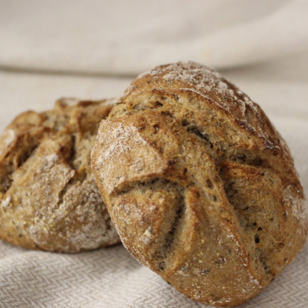 Chia-Kartoffel-Brötchen